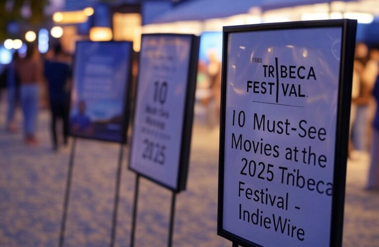Spotlight on Cinema: 10 Unmissable Films at the 2025 Tribeca Festival
