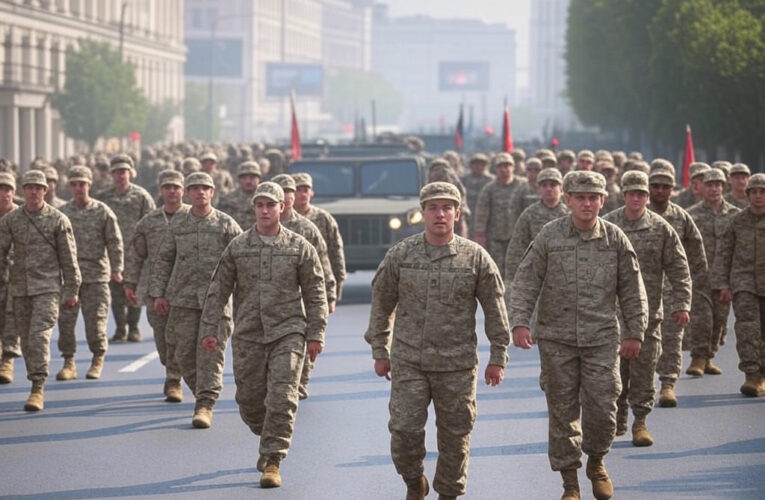 Capital Braces for Historic Military Parade with Massive Hardware Display