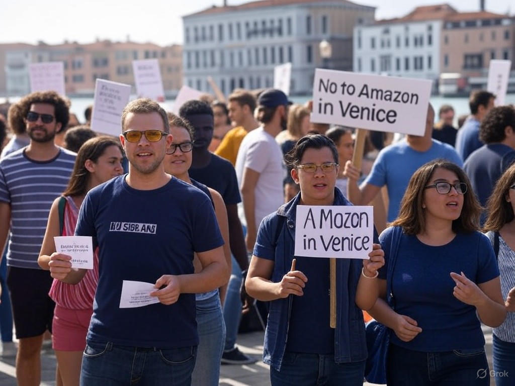 Venice Stands Firm: Activists Celebrate Win Over Bezos Wedding Plans