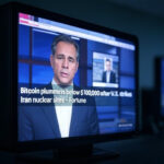 Bitcoin Dives Under 0K as Geopolitical Tensions Flare with U.S.-Iran Conflict