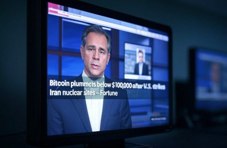 Bitcoin Dives Under 0K as Geopolitical Tensions Flare with U.S.-Iran Conflict