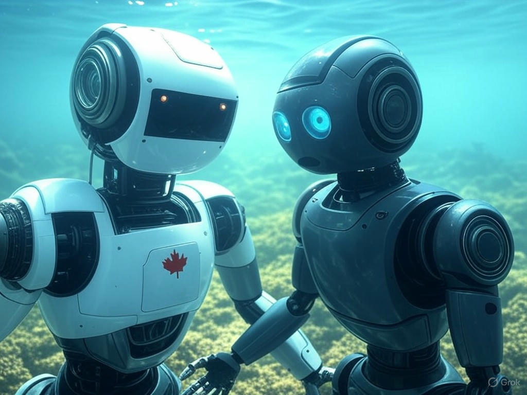 Oceanic Titan: Canadian Robot Uncovers Colossal Underwater Mass