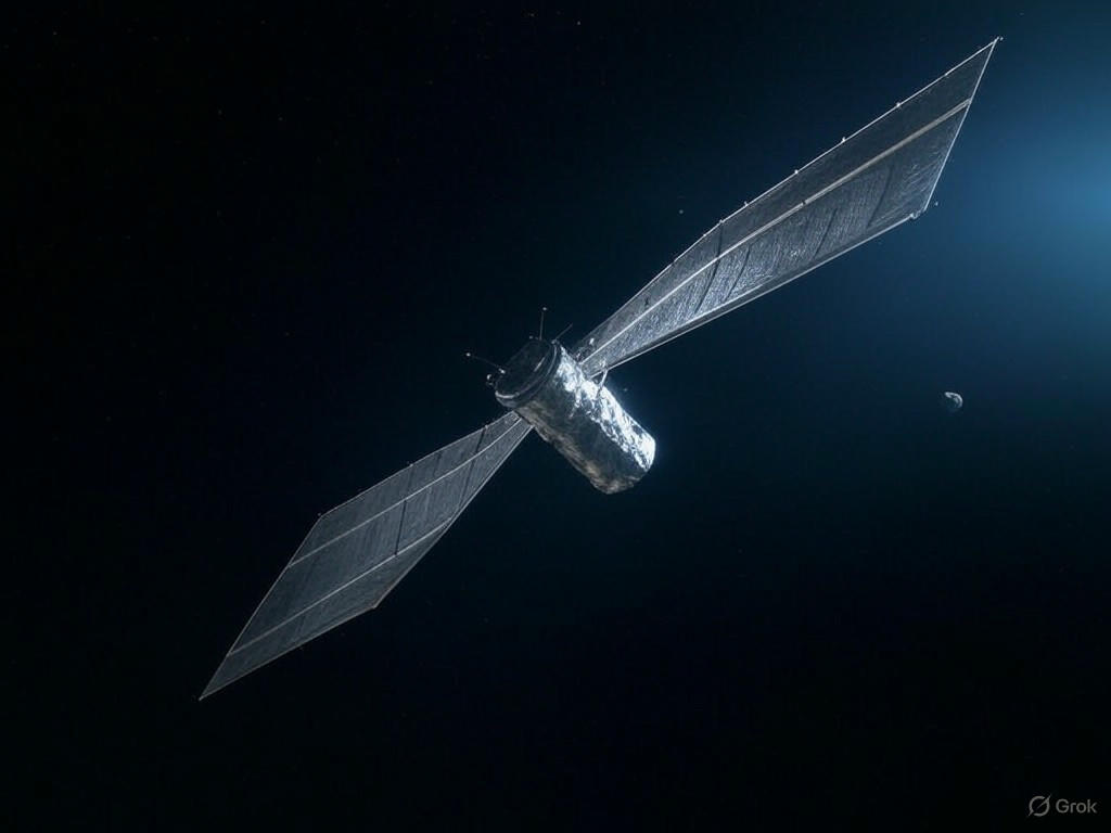China’s Cosmic Explorer: Asteroid Hunter Spreads Its Solar Wings