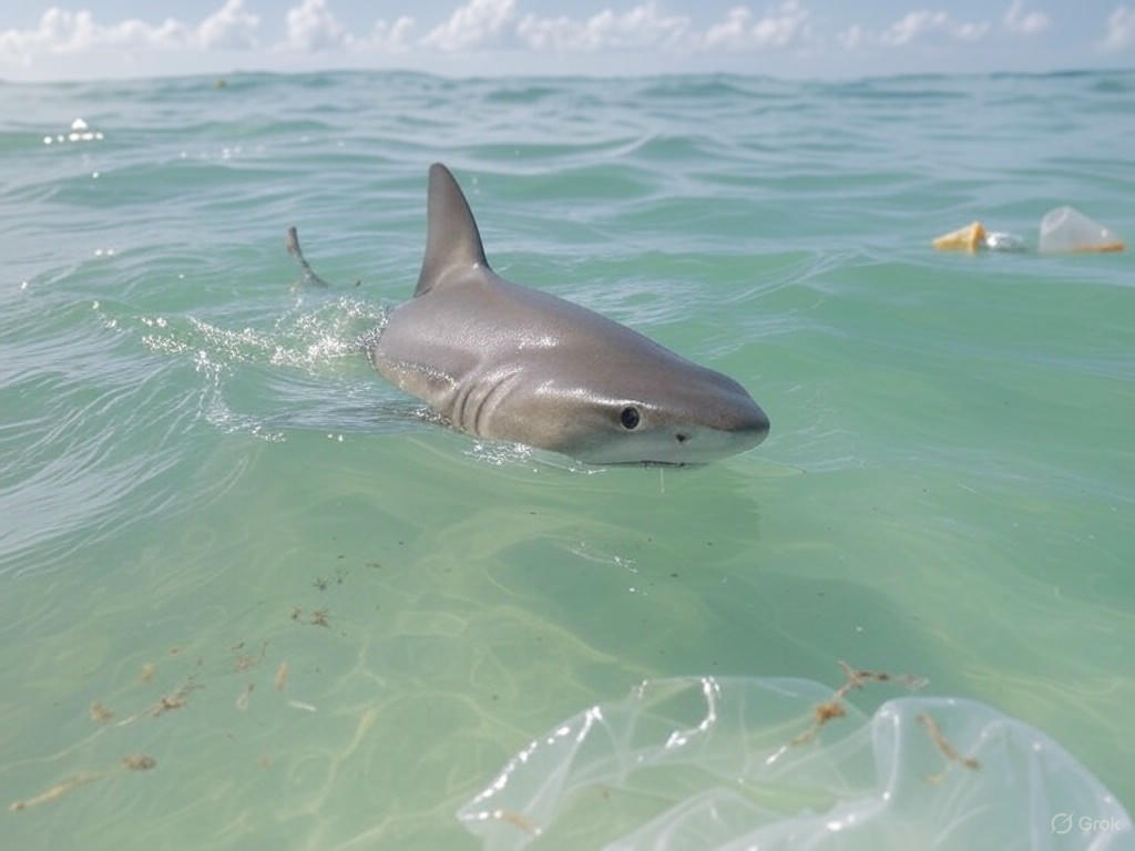 Sharks on a High: Ocean Pollution’s Bizarre Impact on Marine Life