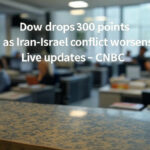 Market Turmoil: Dow Plunges 300 Points Amid Escalating Iran-Israel Tensions