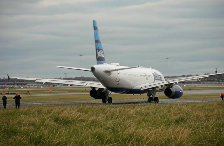 JetBlue Incident at Logan Airport: Plane Skids Off Runway