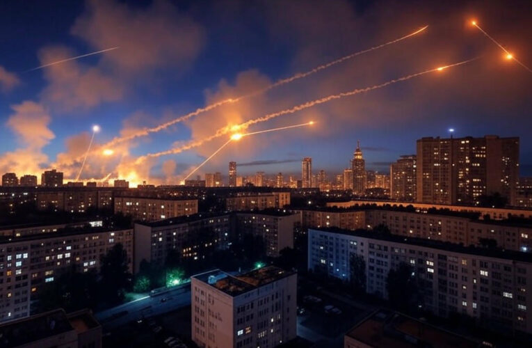 Kyiv Under Siege: A Night of Unyielding Aerial Attacks