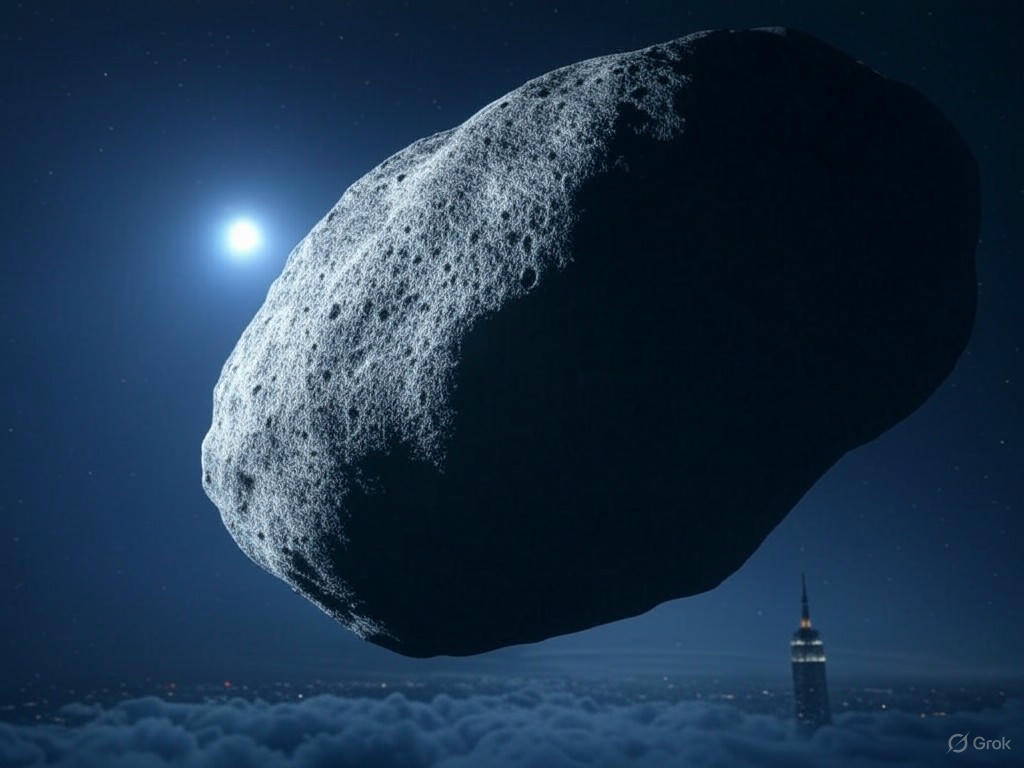 Colossal Asteroid to Skim Past Earth in 2025: A Cosmic Close Call