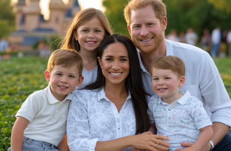 A Royal Adventure: Harry and Meghan’s Enchanting Disneyland Day with Their Kids