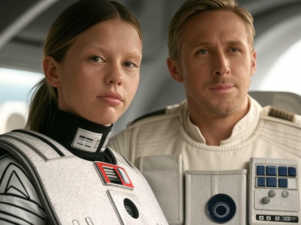 Mia Goth Blasts Off with Ryan Gosling in Shawn Levy’s ‘Star Wars: Starfighter’ Epic
