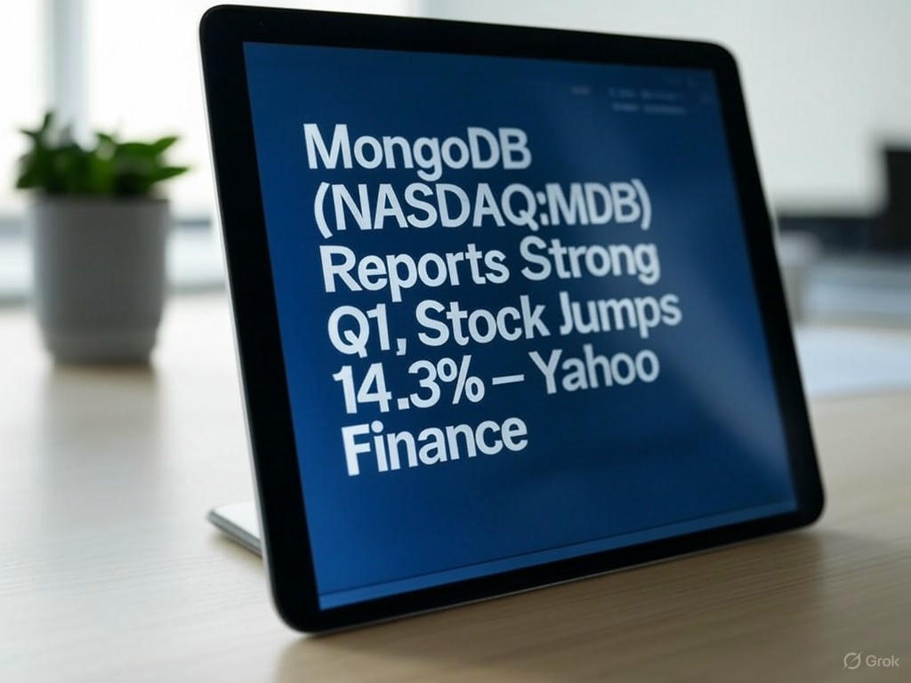MongoDB’s Stellar Q1 Performance Sends Stock Soaring
