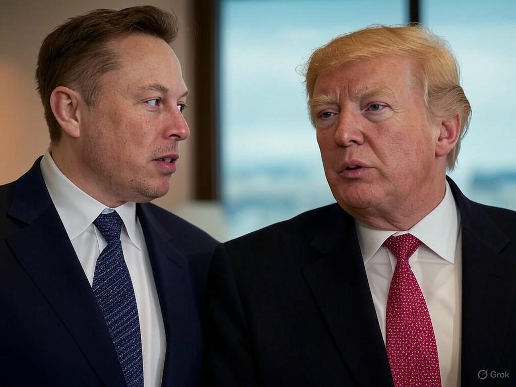 Elon Musk and Donald Trump Feud Escalates with Personal Twist
