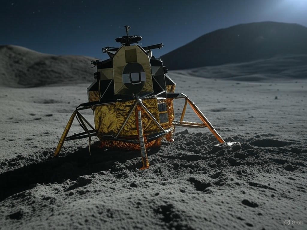 Japan’s Lunar Dream Shattered: Private Lander Crashes on Moon
