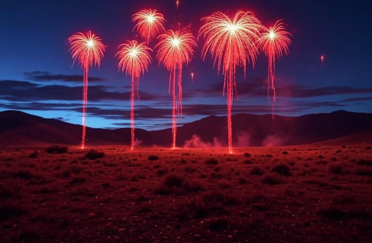 Mystical Red Sprites Dance Like Jellyfish in Tibet’s Night Sky