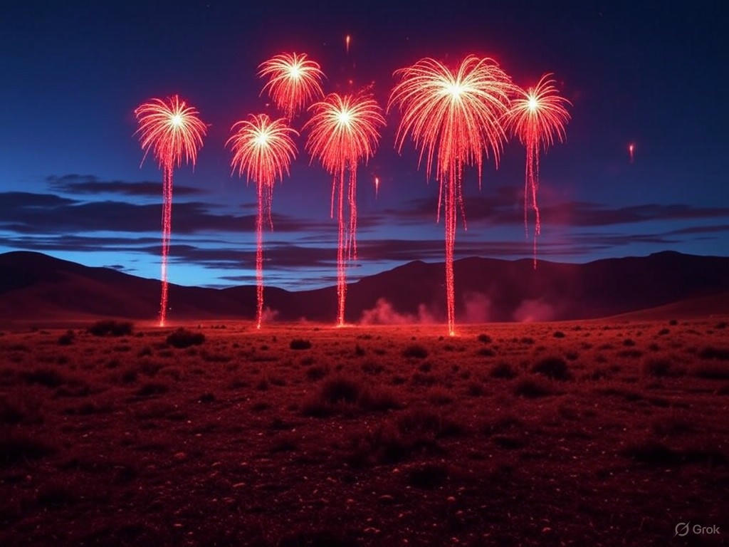 Mystical Red Sprites Dance Like Jellyfish in Tibet’s Night Sky