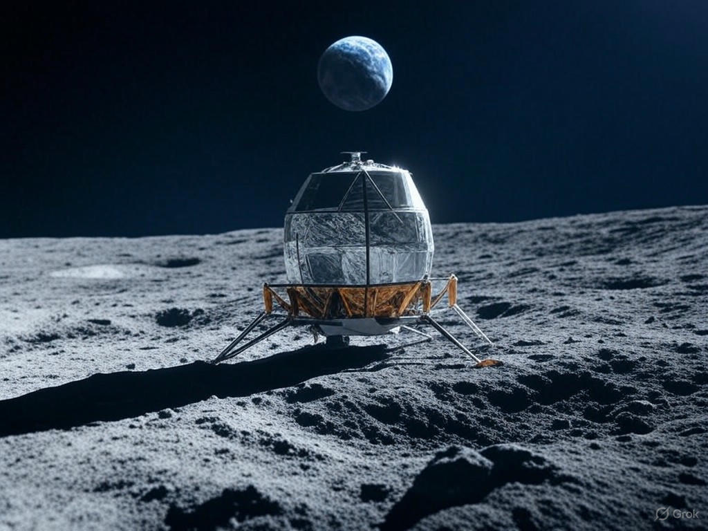 Uncertainty Surrounds Resilience Spacecraft Following Lunar Landing Mishap