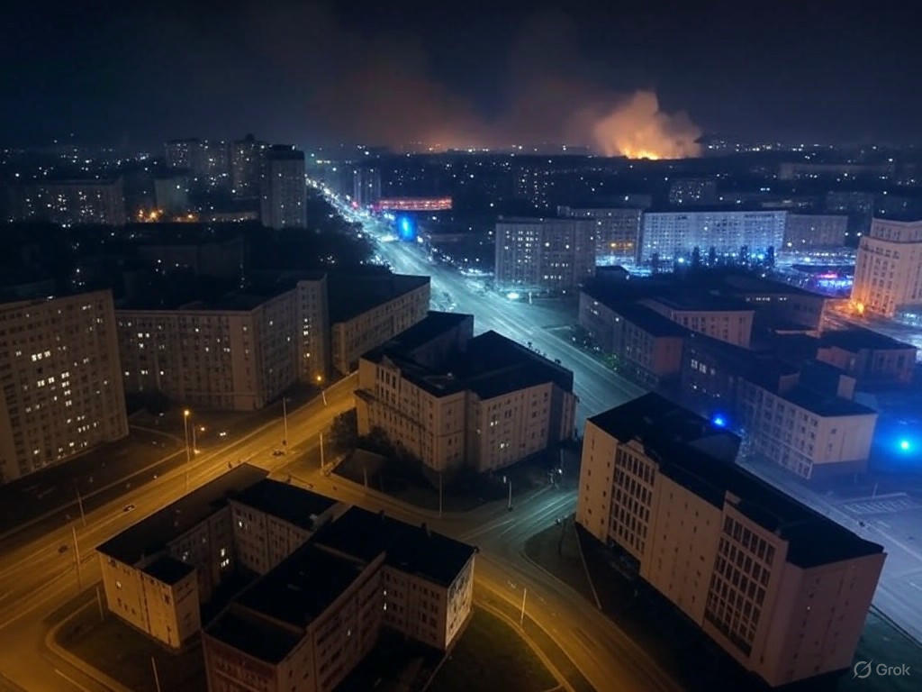 Escalating Tensions: Russia Unleashes Devastating Strike on Ukraine