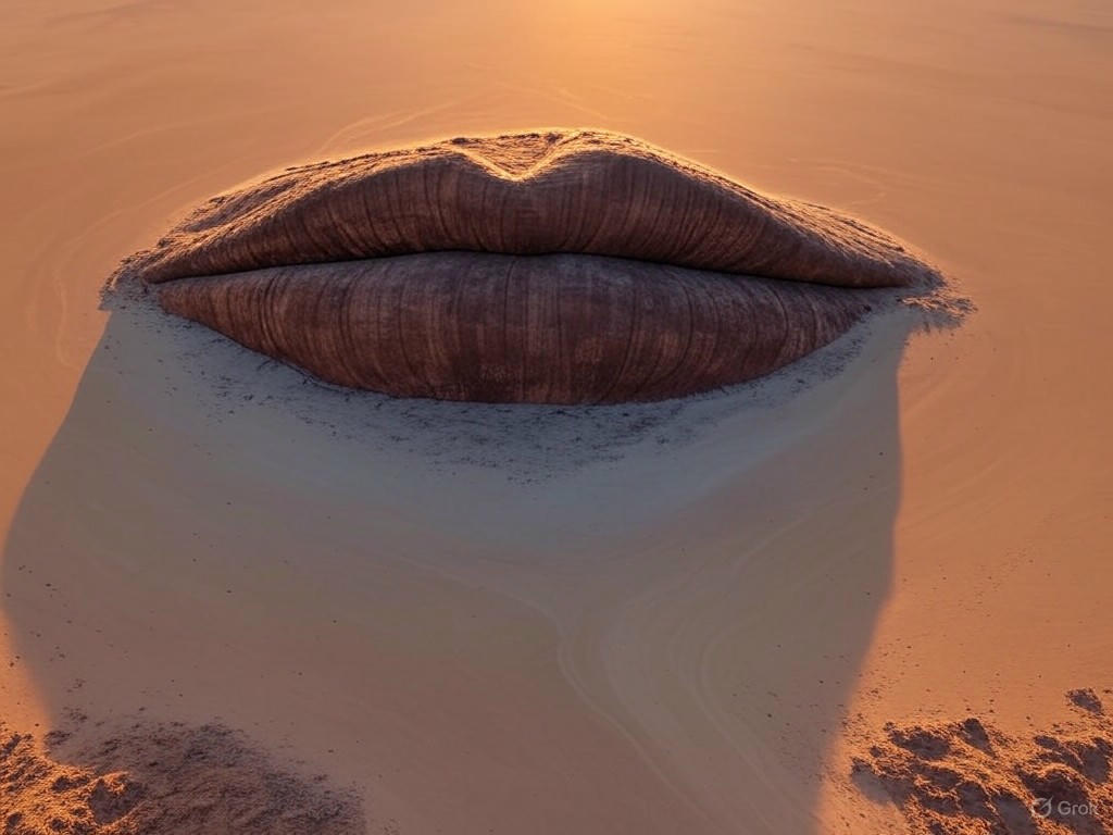 Kissing the Sky: Sudan’s Lip-Shaped Hill Baffles Scientists