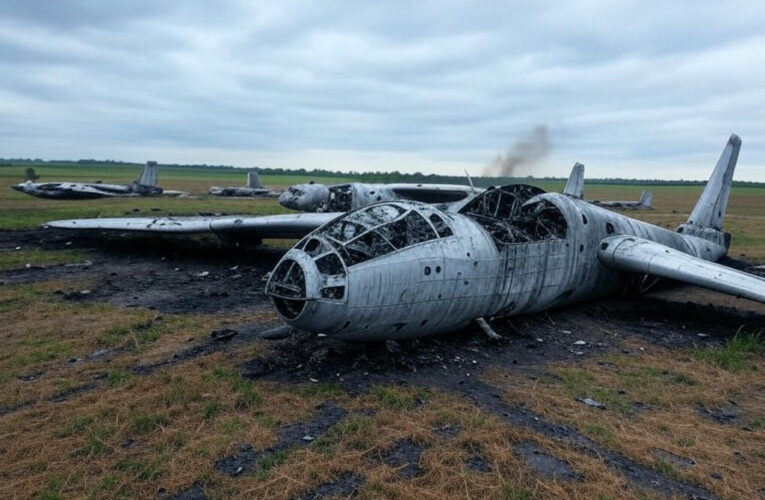 Devastation from Above: Ukraine Strikes Russian Bomber Bases