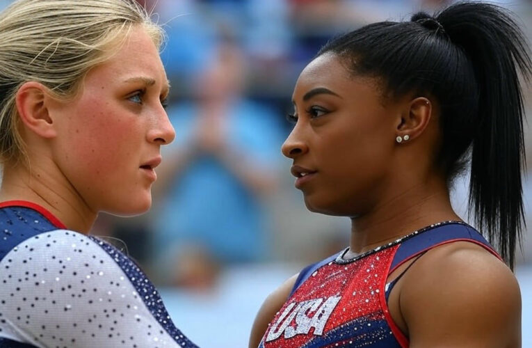 Simone Biles and Riley Gaines Clash Online Over Trans Athlete Controversy