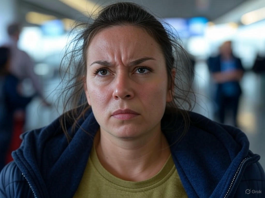 Airport Drama: Passenger’s Outburst Over Luggage Weight Sparks Debate