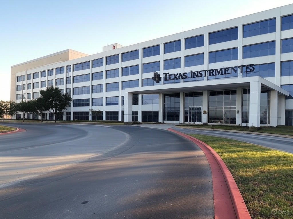 Texas Instruments Bets Big with  Billion U.S. Chip Manufacturing Push