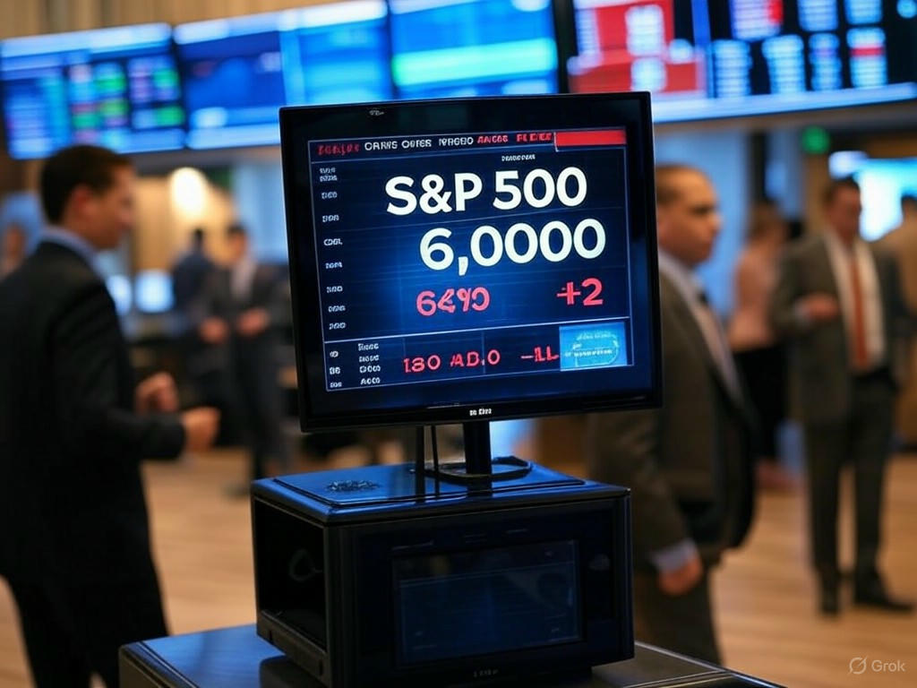S&P 500 Hits 6,000 Milestone: Can Earnings Propel It Further?