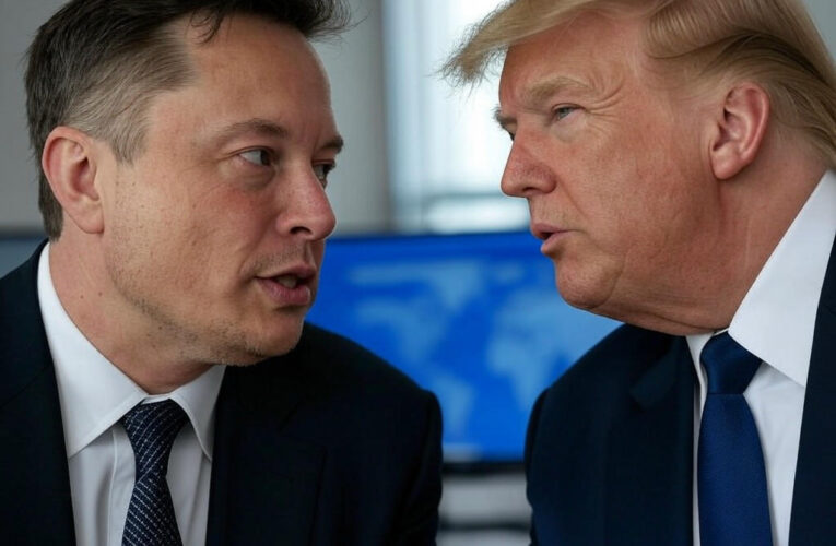Sparks Fly: The Explosive Clash Between Elon Musk and Donald Trump