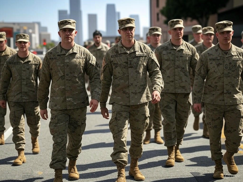 Tensions Rise in LA as National Guard Deployed to Quell Immigration Protest Clashes