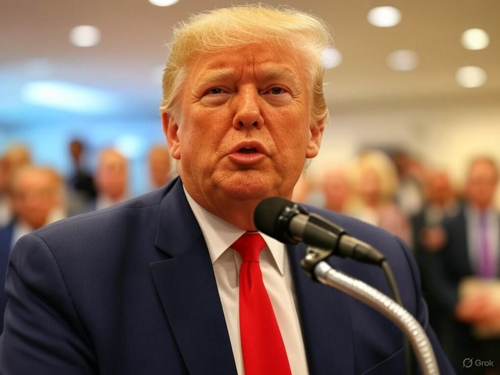 Trump Urges Bold Rate Cut Amid Economic Strength