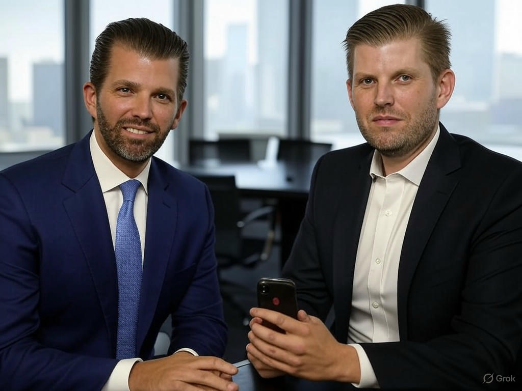 Trump Sons’ ‘Made in USA’ Phone Sparks Doubts Among Tech Experts
