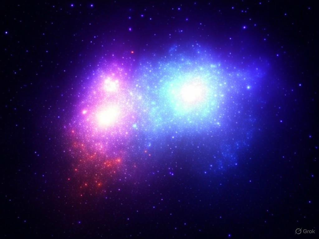 Cosmic Collision: Galaxy Clusters Set to Clash Again, Unveiling Dark Matter Secrets