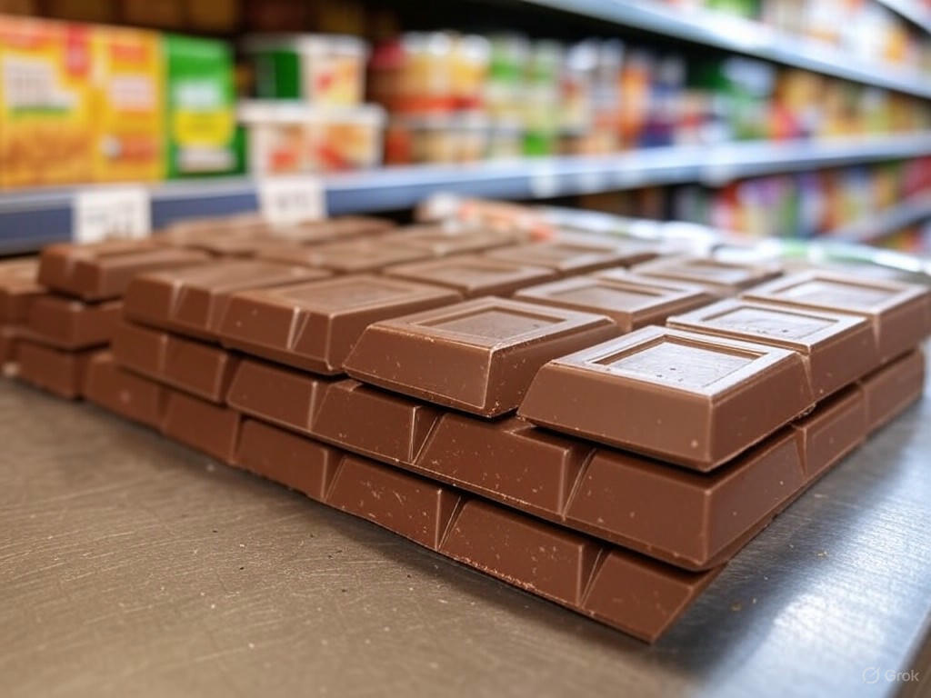 Sweet Shock: Chocolate Prices Soar as UK Food Inflation Persists