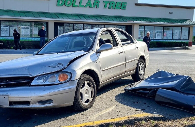 Chaos in Milford: Car Crash Damages Local Dollar Tree, Injures Shoppers