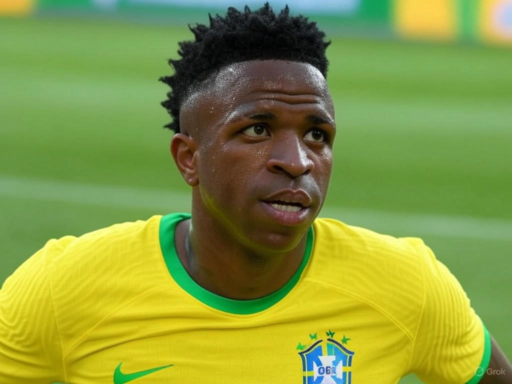Vinicius Jr. and Brazil Stumble in Ancelotti’s First Match