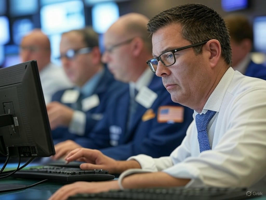 Wall Street Wavers as Investors Await Key Employment Data